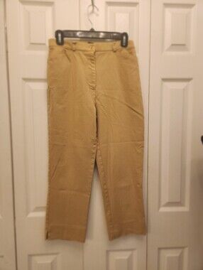 Tribal Womens Classic Straight Khaki Pants